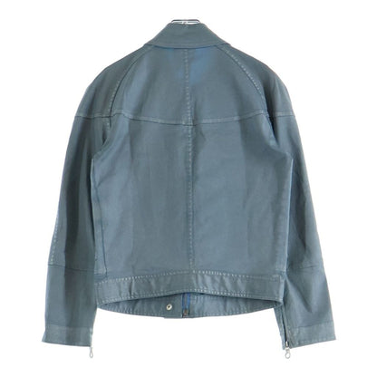 Chanel Sports Line CC Logo Denim Jacket Light Blue Silver — view 2