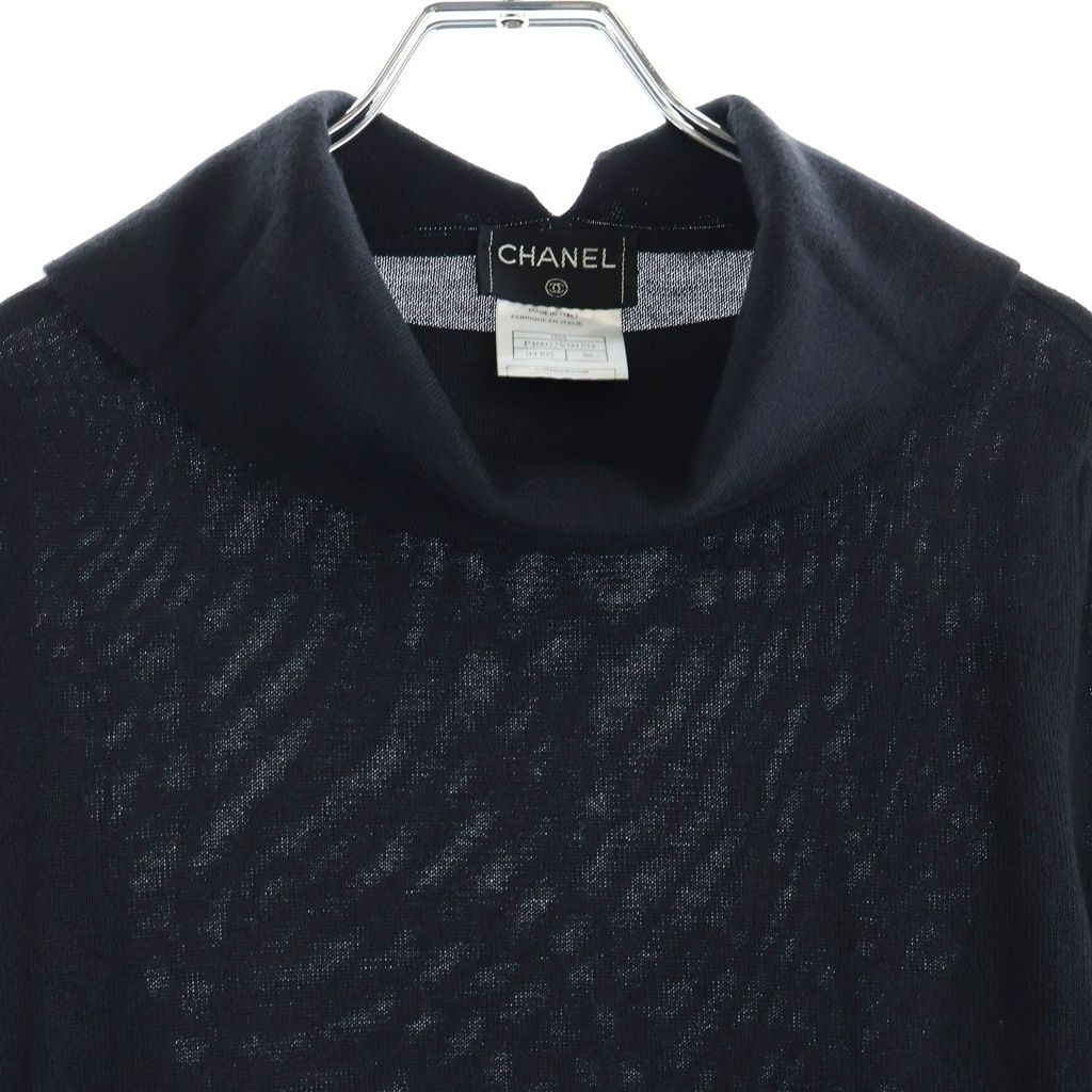 Chanel Knit Sweater Cashmere Black — view 3