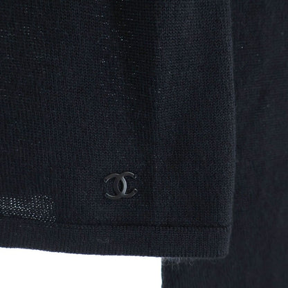 Chanel Knit Sweater Cashmere Black — view 6