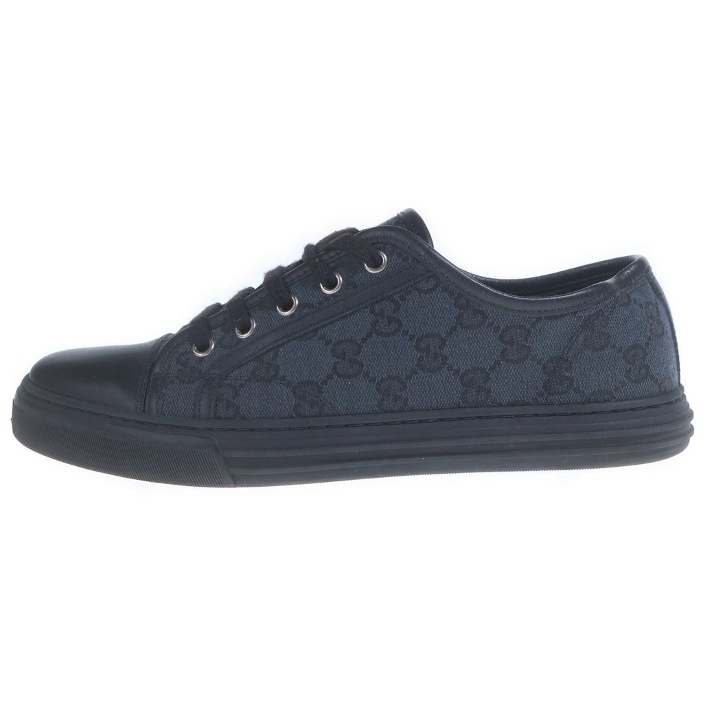 Gucci T Original GG Canvas Sneakers Low Cut Shoes Navy