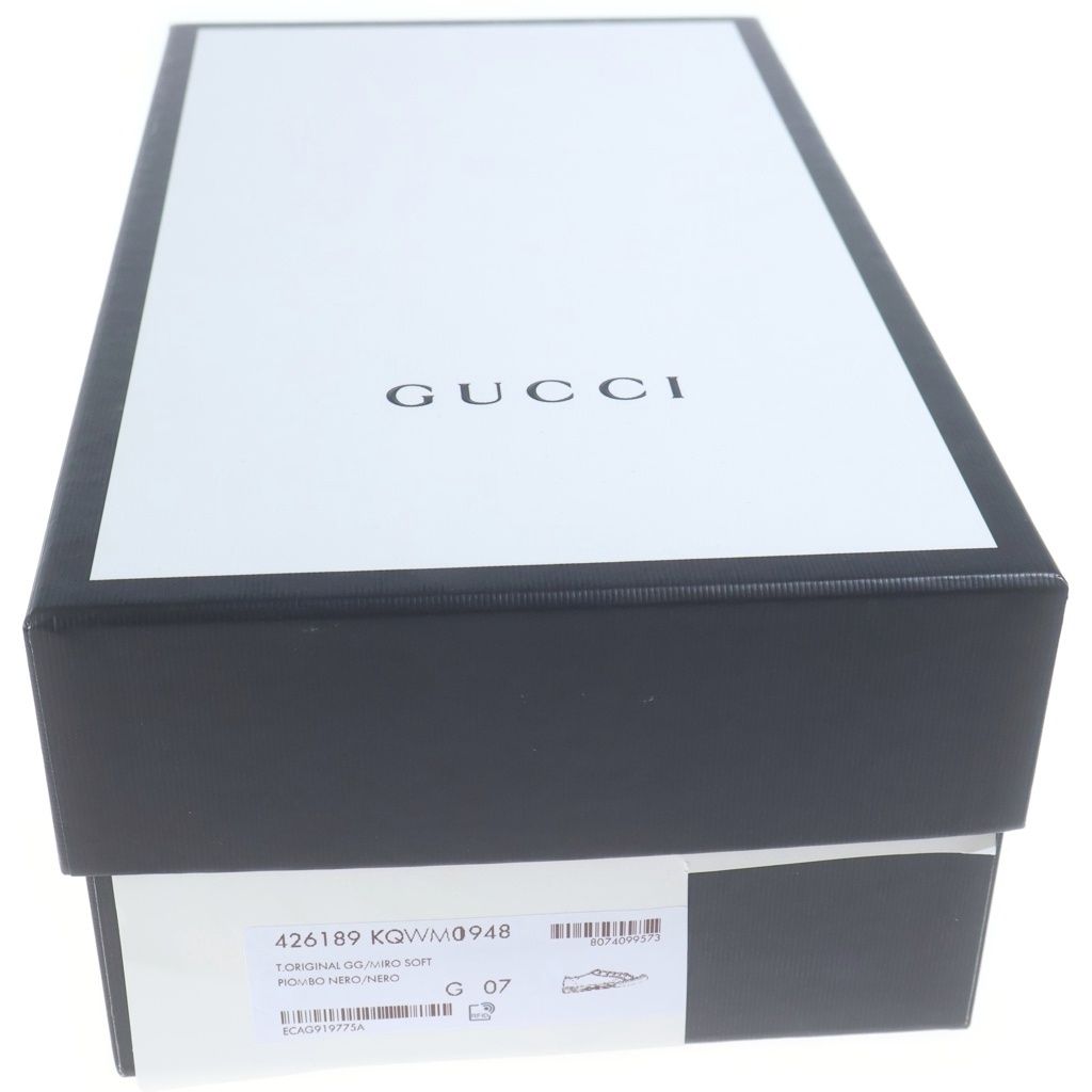 Gucci T Original GG Canvas Sneakers Low Cut Shoes Navy — view 7