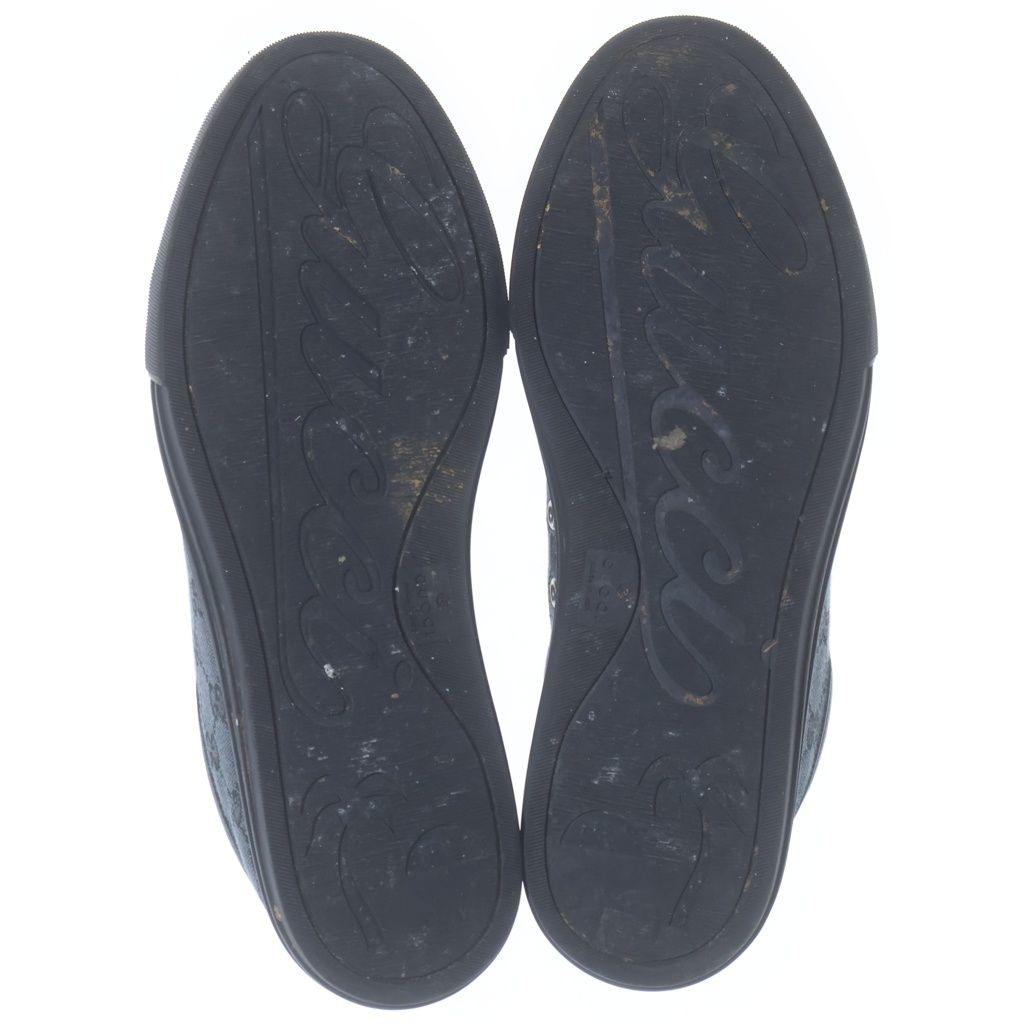 Gucci T Original GG Canvas Sneakers Low Cut Shoes Navy — view 5