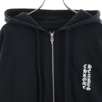 Chrome Hearts Thermal Sweatshirt HD Zip Lining Logo Print Dagger Zip Up Hoodie — view 3