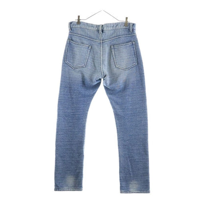 Chrome Hearts Cross Ball Button Cotton Sweatpants Indigo Pants — view 2