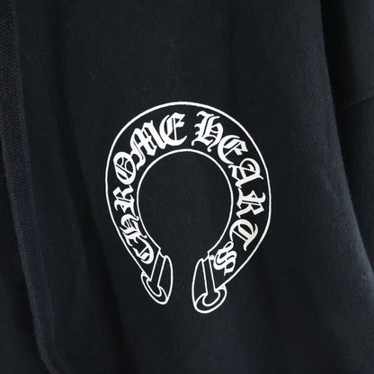 Chrome Hearts Sweatshirt HD Zip Sleeve Floral Back Horseshoe Zip Up Hoodie — view 5