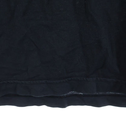 Prada Front Triangle Logo Patch Crew Neck Short Sleeve T-Shirt Black — view 5