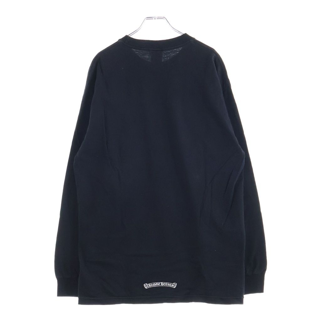 Chrome Hearts Vintage Long Sleeve Tee CH Plus Embroidery Back Scroll Crew Neck — view 2