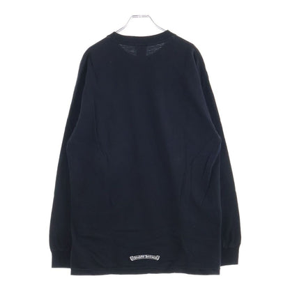 Chrome Hearts Vintage Long Sleeve Tee CH Plus Embroidery Back Scroll Crew Neck — view 2