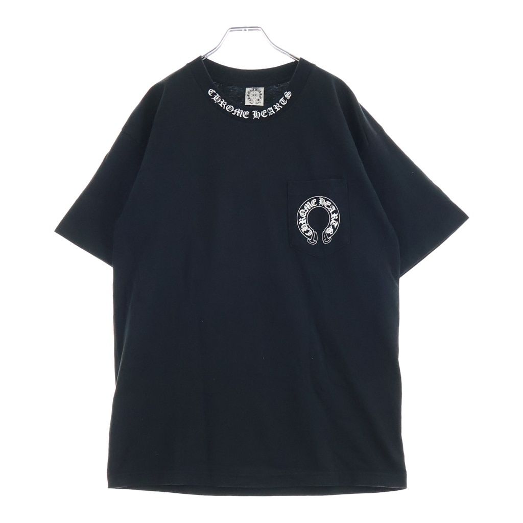 Chrome Hearts Vintage Floral Cross Short Sleeve Tee Back Print Crew Neck — view 2