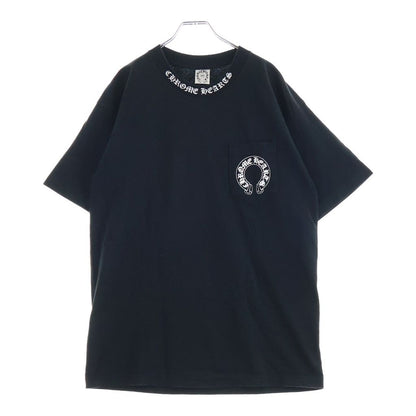 Chrome Hearts Vintage Floral Cross Short Sleeve Tee Back Print Crew Neck — view 2