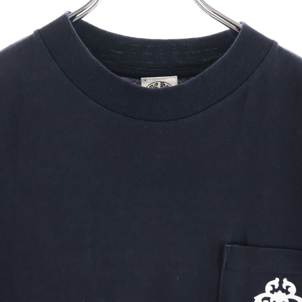 Chrome Hearts Vintage Vine Dagger Logo Short Sleeve Tee Print T-Shirt Black — view 3