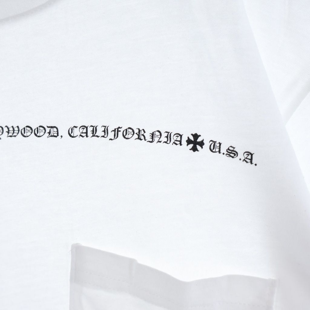 Chrome Hearts Vintage CH Plus Print Hollywood Limited Crew Neck Short Sleeve — view 5