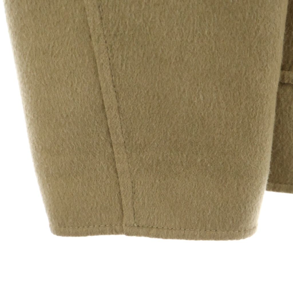 Loewe Anagram Leather Patch Cashmere Blend Jacket Beige — view 4