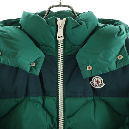 Moncler Arle Hooded Zip Up Jacket Green — view 3