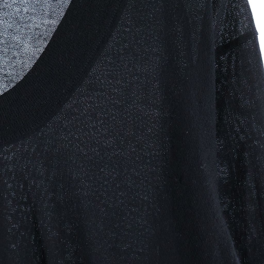 Dolce & Gabbana Crew Neck Cashmere Sweater Knit Black — view 4