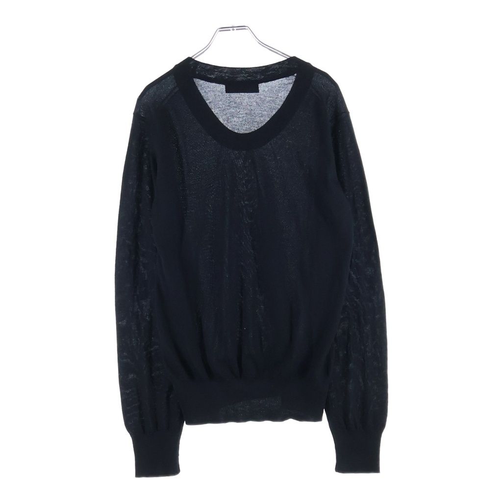 Dolce & Gabbana Crew Neck Cashmere Sweater Knit Black — view 2