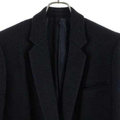 Celine Phoebe Philo Era Buttonless Wool Chesterfield Black — view 3