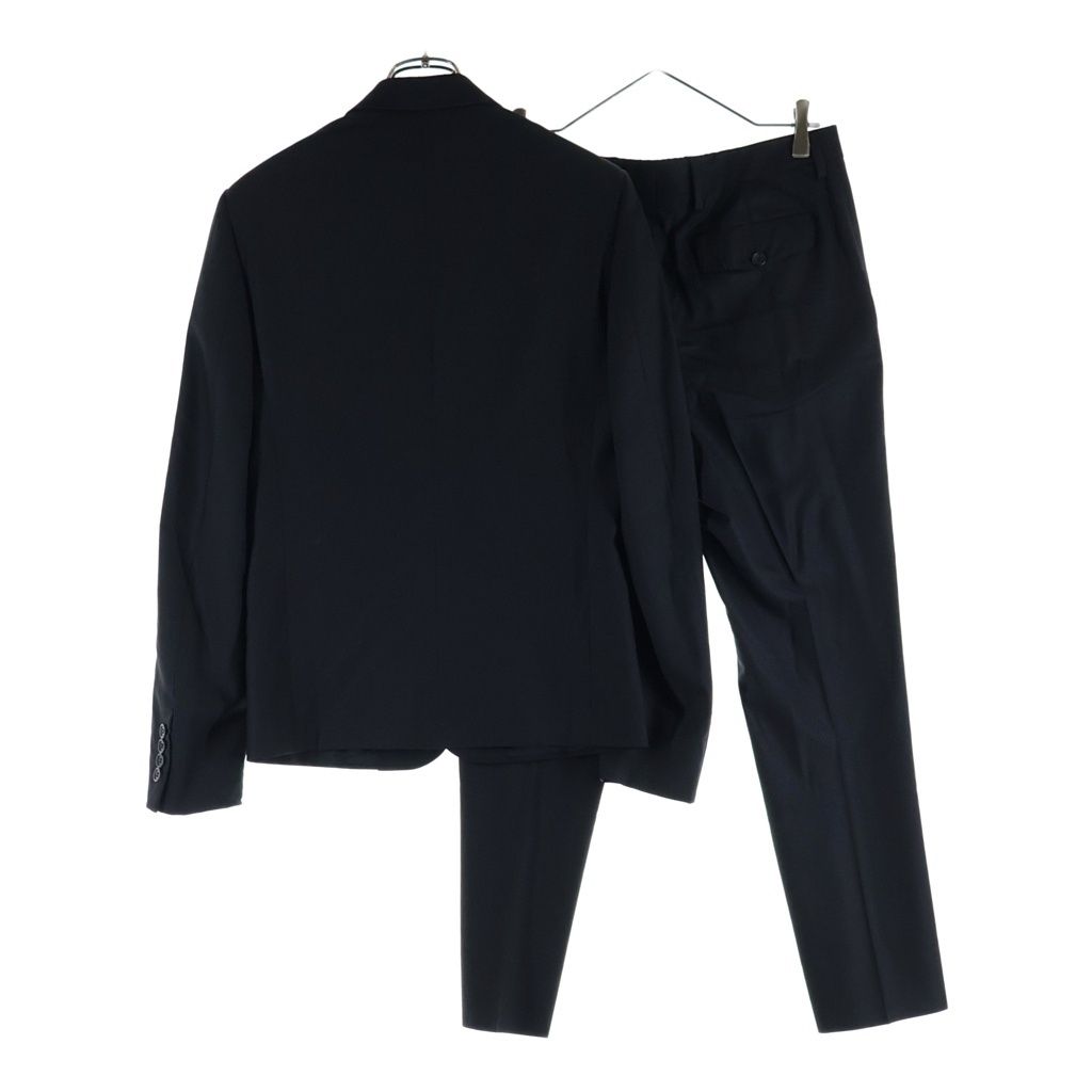 Dior Homme Wool Tailored Jacket Trousers Pants Set Suit Black — view 2