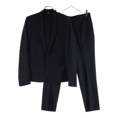 Dior Homme Wool Tailored Jacket Trousers Pants Set Suit Black