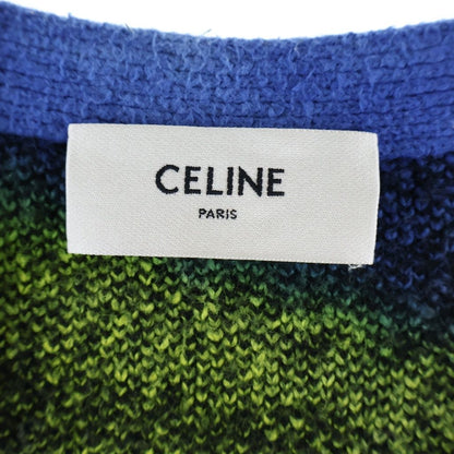 Celine Sunset Jacquard Tropical Knit Cardigan Multi — view 7
