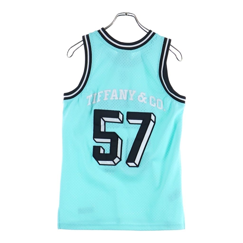 Tiffany & Co Mitchell & Ness Basketball Jersey & Blue T-Shirt — view 2