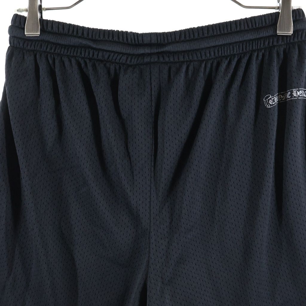 Chrome Hearts Mesh Varsity Shorts CH Printed Black — view 4