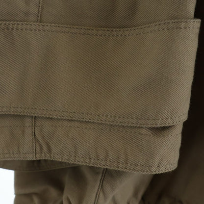 Dior Bee Embroidery Front Logo Twill Cotton Anorak Jacket Brown — view 6