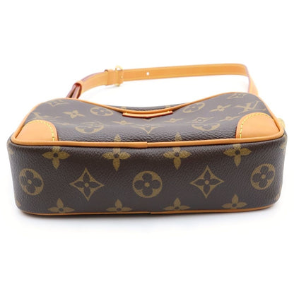 Louis Vuitton Monogram Trocadero Wearable Wallet Shoulder Bag Brown Leather — view 4