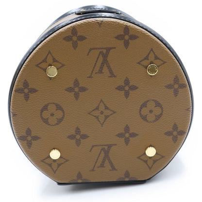 Louis Vuitton Monogram Reverse Cannes 2-Way Shoulder Bag Brown Leather — view 4