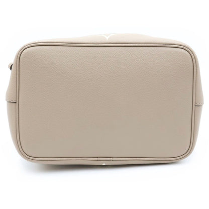 Louis Vuitton Monogram Empreinte Neo Noe MM Shoulder Bag Beige — view 4