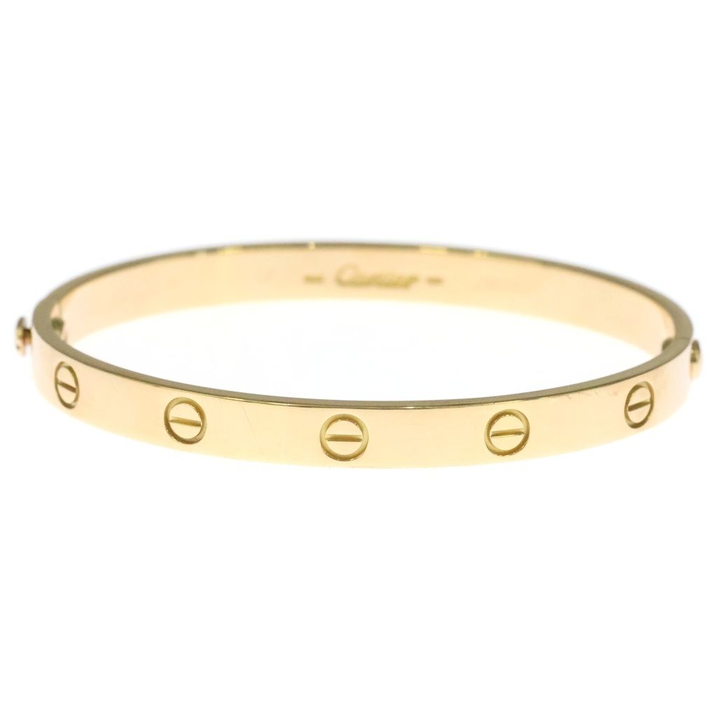 Cartier Love Bracelet Bangle Yellow Gold