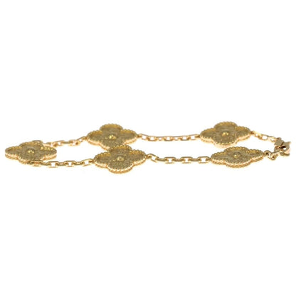 Van Cleef & Arpels Vintage Alhambra Motif Ble in Yellow Gold — view 4