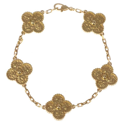 Van Cleef & Arpels Vintage Alhambra Motif Ble in Yellow Gold — view 2