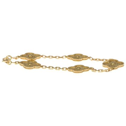 Van Cleef & Arpels Vintage Alhambra Motif Ble in Yellow Gold — view 3