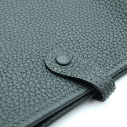Hermes Evelyne TPM Vert Grease Taurillon Clemence Shoulder Bag Silver — view 6