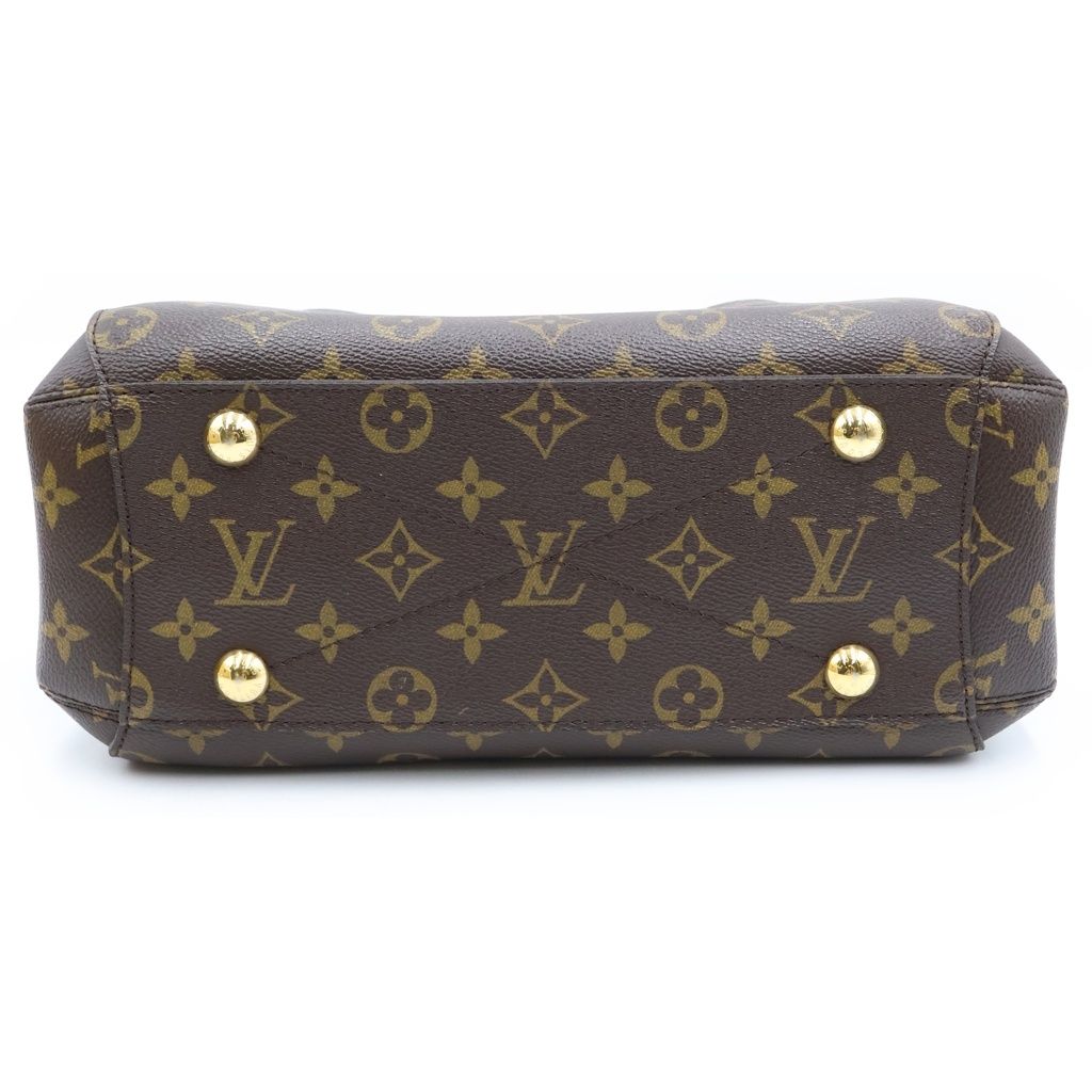 Louis Vuitton Monogram Montaigne BB Leather 2-Way Shoulder Bag Brown — view 4