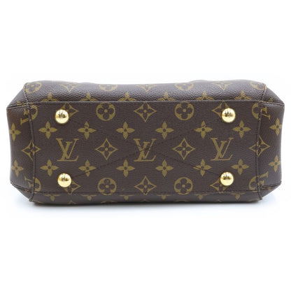 Louis Vuitton Monogram Montaigne BB Leather 2-Way Shoulder Bag Brown — view 4