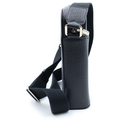 Louis Vuitton Taiga Anton Messenger PM Shoulder Bag Black Leather — view 3