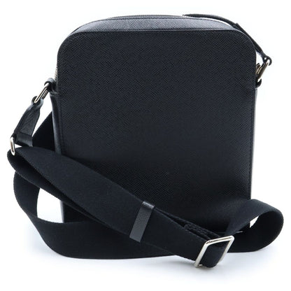 Louis Vuitton Taiga Anton Messenger PM Shoulder Bag Black Leather — view 2