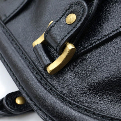 Gucci GG Marmont Liber 2-Way Shoulder Bag Black Leather — view 6
