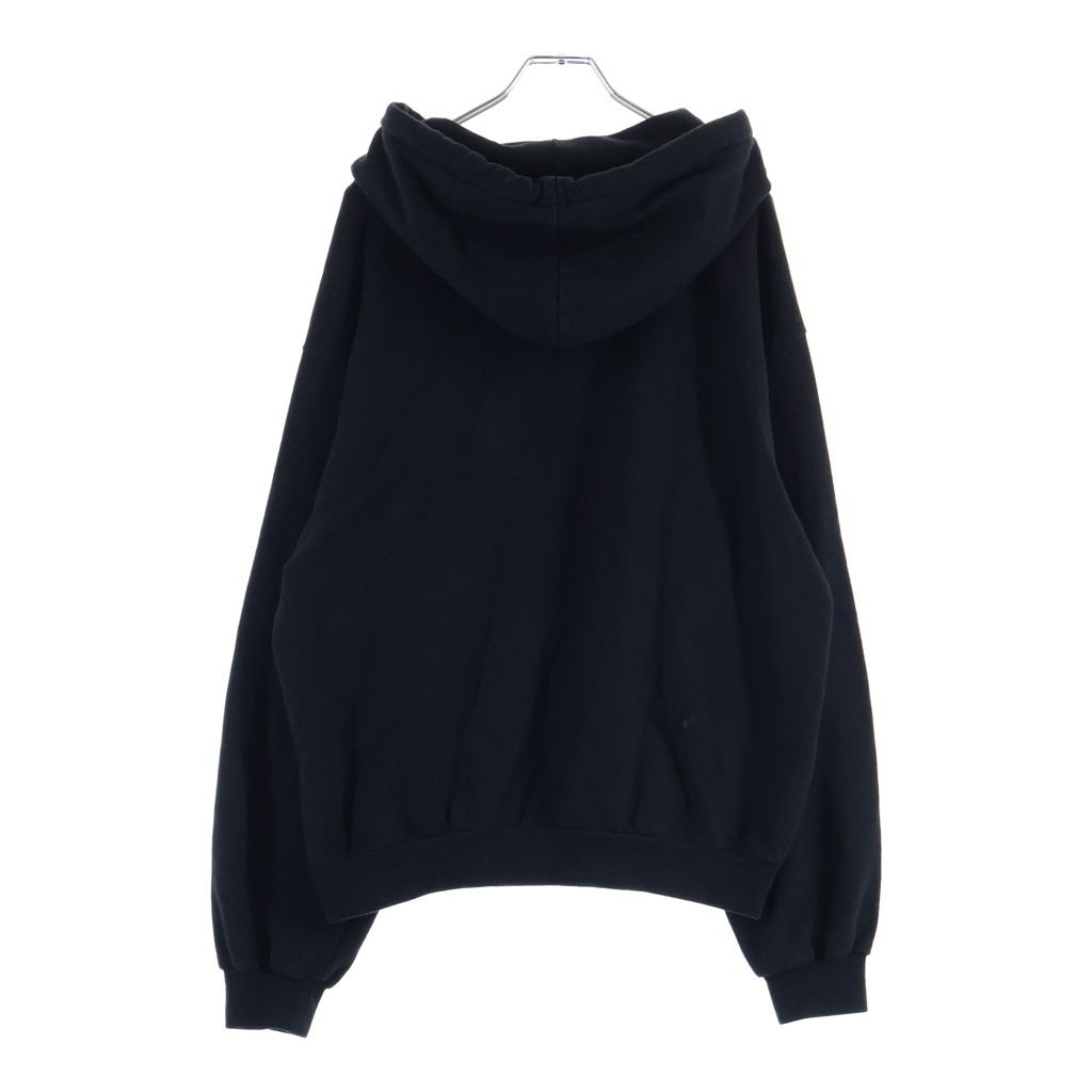Celine Trinoff Loose Fit Pullover Sweatshirt Hoodie Black — view 2