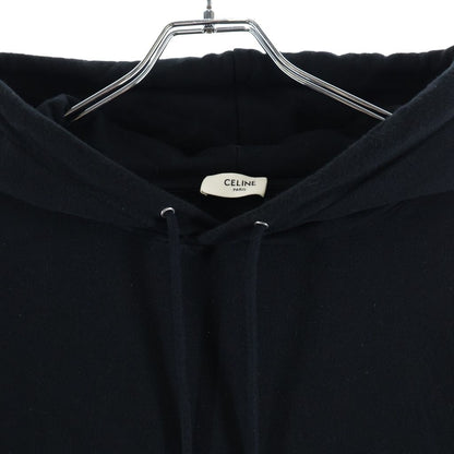 Celine Trinoff Loose Fit Pullover Sweatshirt Hoodie Black — view 3