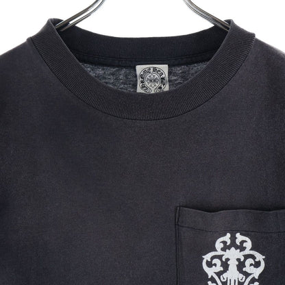 Chrome Hearts Vintage Short Sleeve Vine Dagger Back Horseshoe Print T-Shirt — view 3