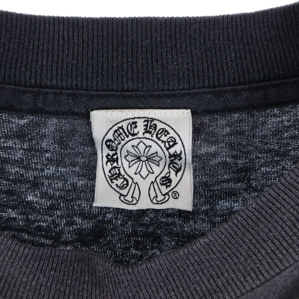 Chrome Hearts Vintage Short Sleeve Vine Dagger Back Horseshoe Print T-Shirt — view 7