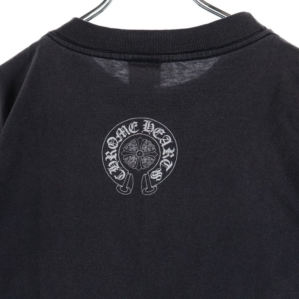 Chrome Hearts Vintage Short Sleeve Vine Dagger Back Horseshoe Print T-Shirt — view 4