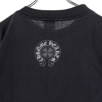Chrome Hearts Vintage Short Sleeve Vine Dagger Back Horseshoe Print T-Shirt — view 4