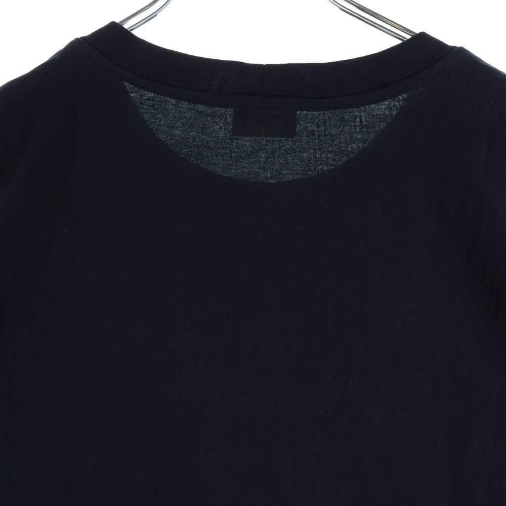 Celine Studded Logo Crew Neck T-Shirt Black — view 4