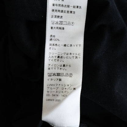 Celine Studded Logo Crew Neck T-Shirt Black — view 8