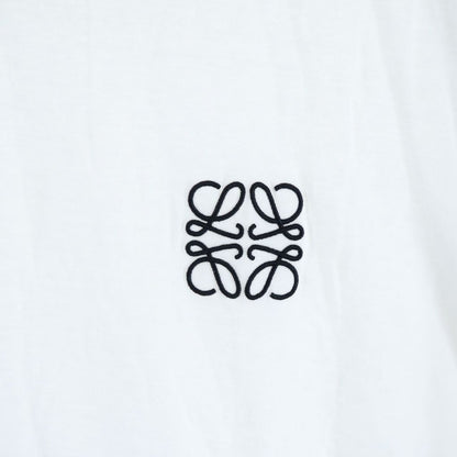 Loewe Anagram Embroidery Regular Fit T-Shirt White — view 5