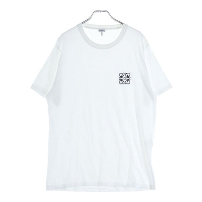Loewe Anagram Embroidery Regular Fit T-Shirt White